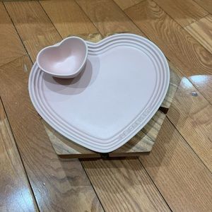 Le Creuset Heart Pink Set of 2